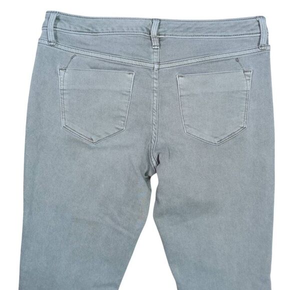 Mossimo Mid Rise Jeggings Jeans Sage Green Stretch Sz 6 28 Super Stretch - Picture 4 of 6